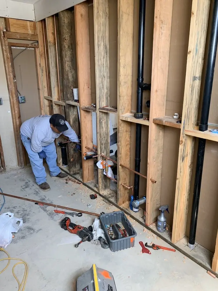 Commercial rough-in plumbing for Commercial Plumbing in Delwood